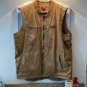 Patagonia XL hemp canvas work vest.